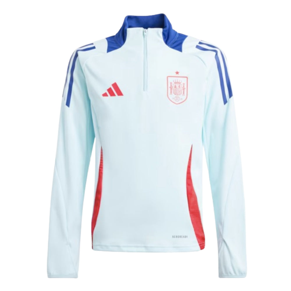 2024-2025 Spain Training Top (Mint) - Kids_0