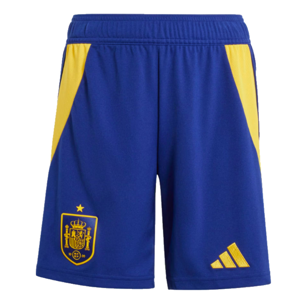 2024-2025 Spain Home Shorts (Blue) - Kids_0