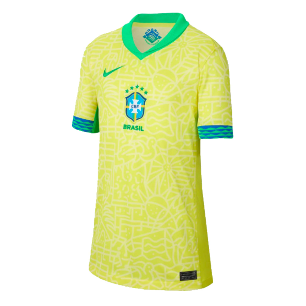 2024-2025 Brazil Home Shirt (Kids)_0
