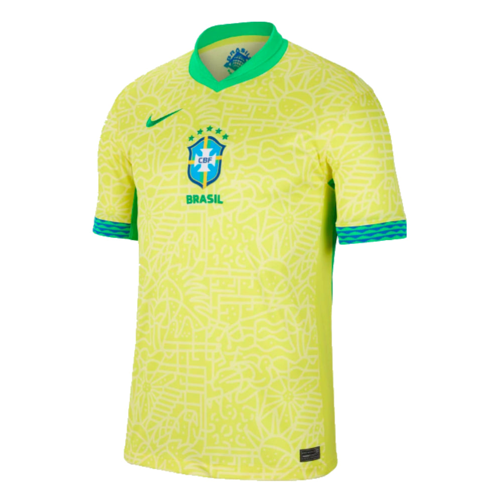 2024-2025 Brazil Home Dri-Fit ADV Match Shirt_0