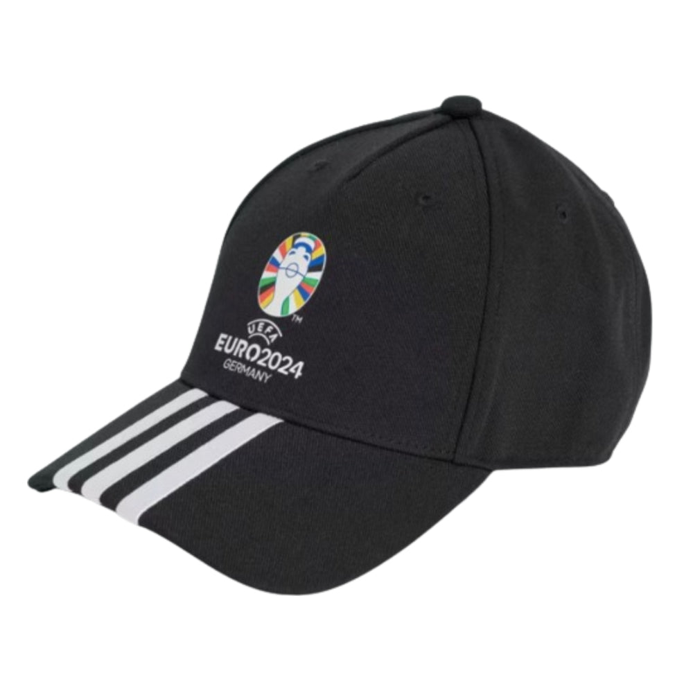 adidas EURO 2024 Official Emblem Cap - Black_0