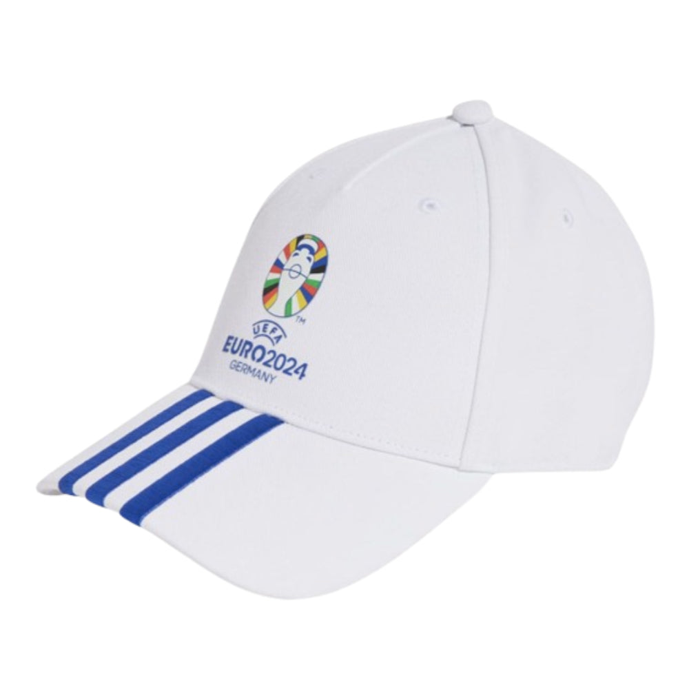 adidas EURO 2024 Official Emblem Cap - White_0