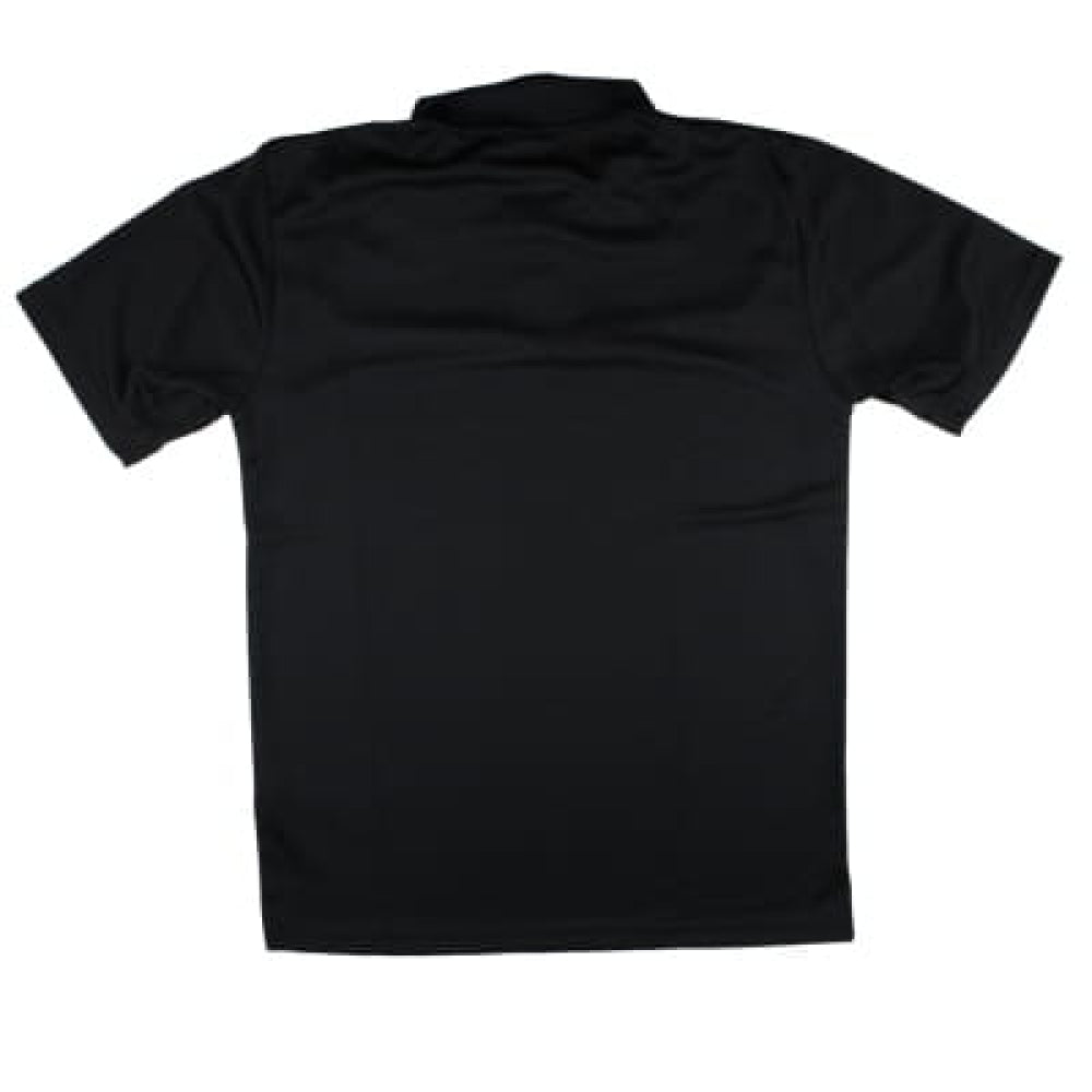 2015-2016 Airdrie Pre-Match Polo Shirt (Black)_1