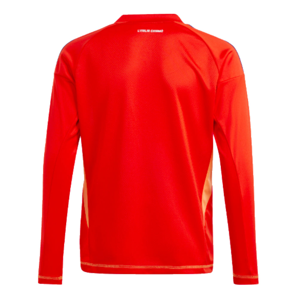 2024-2025 Italy Home Goalkeeper Shirt (Red) - Kids_1
