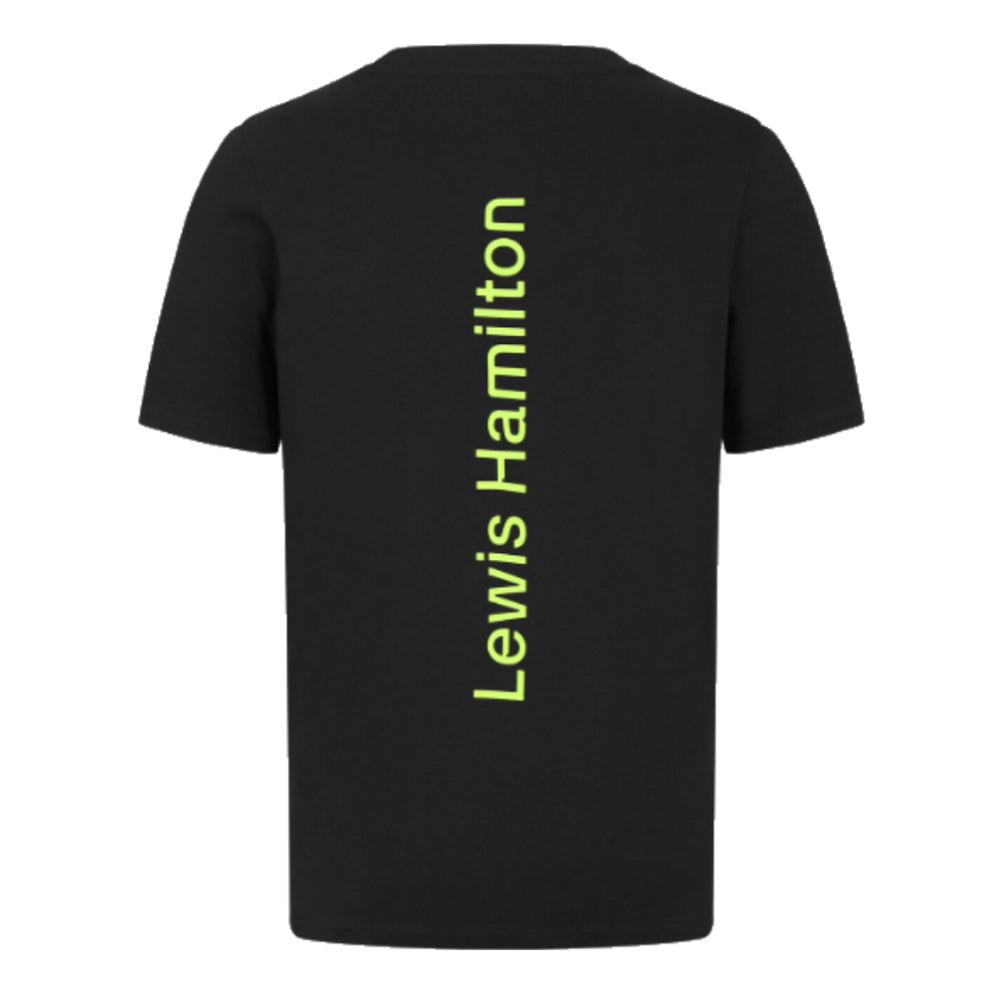 2024 Mercedes Lewis Hamilton Tee (Black)_1