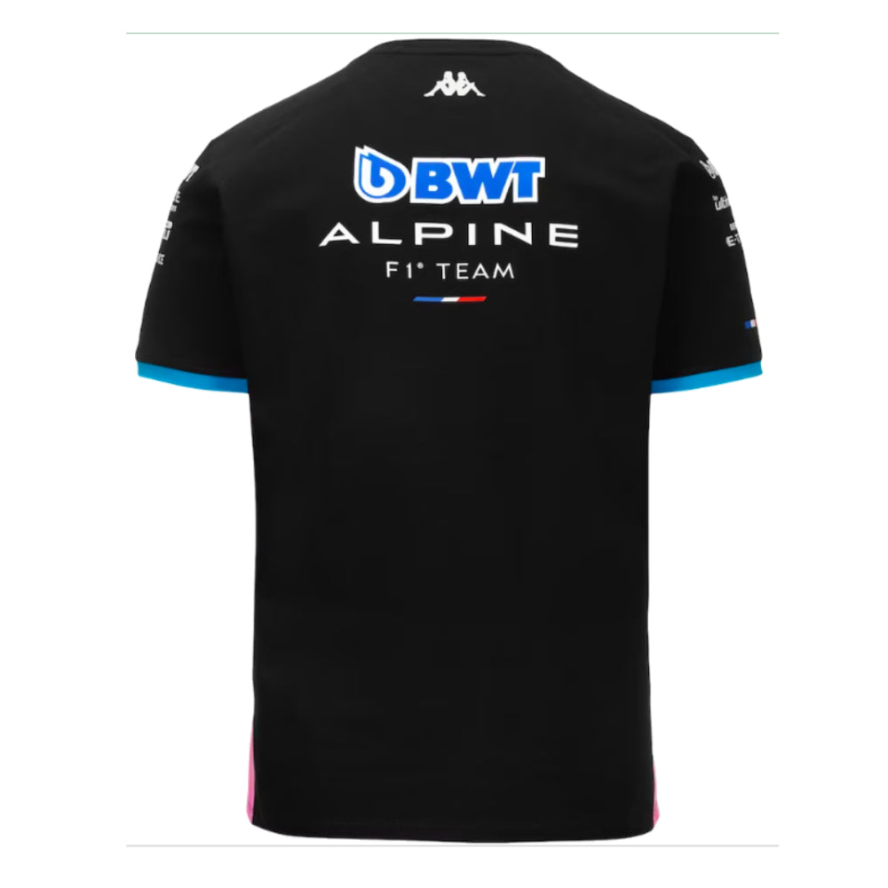 2024 Alpine BWT Team Tee (Black) - Kids_1