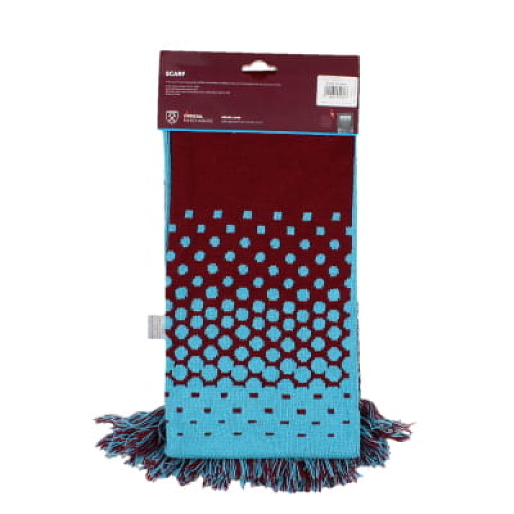 West Ham United Fade Scarf (Claret)_1