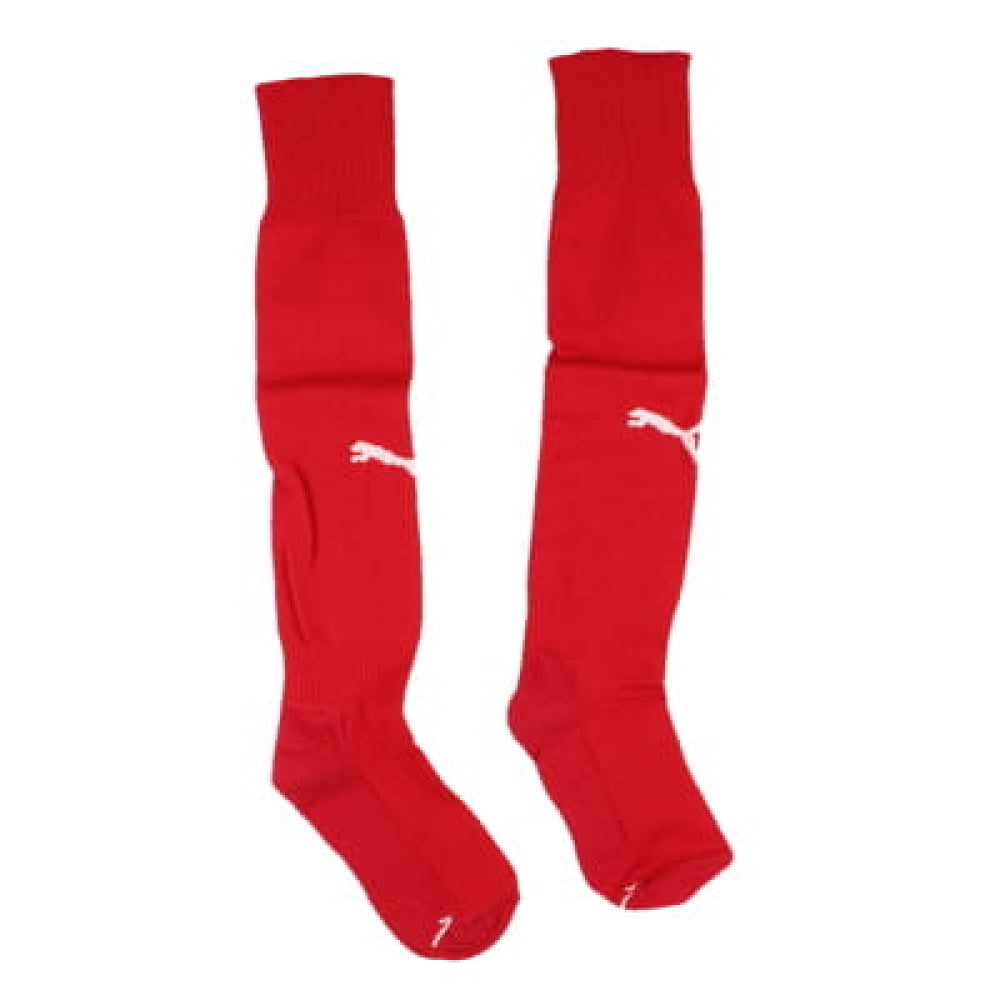 Puma Team Socks (Red) - Kids_0