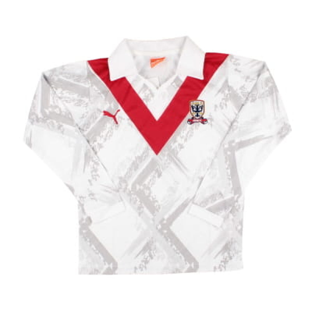 2013-2014 Airdrie Long Sleeve Home Shirt (Kids)_0