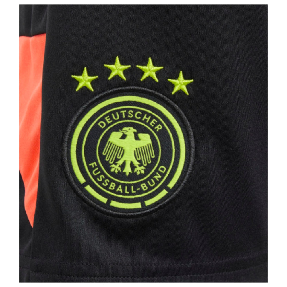 2024-2025 Germany Home Goalkeeper Shorts (Black) - Kids_1