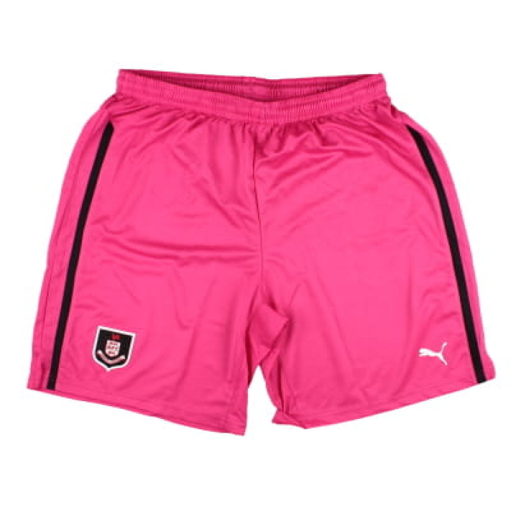 2014-2015 Airdrie Away Shorts (Pink)_0