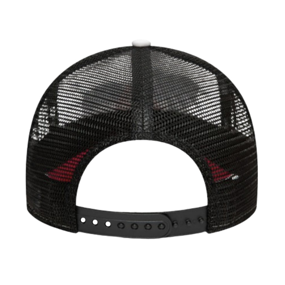 2024 Haas Miami Race Special White 9FORTY A-Frame Trucker Cap_2