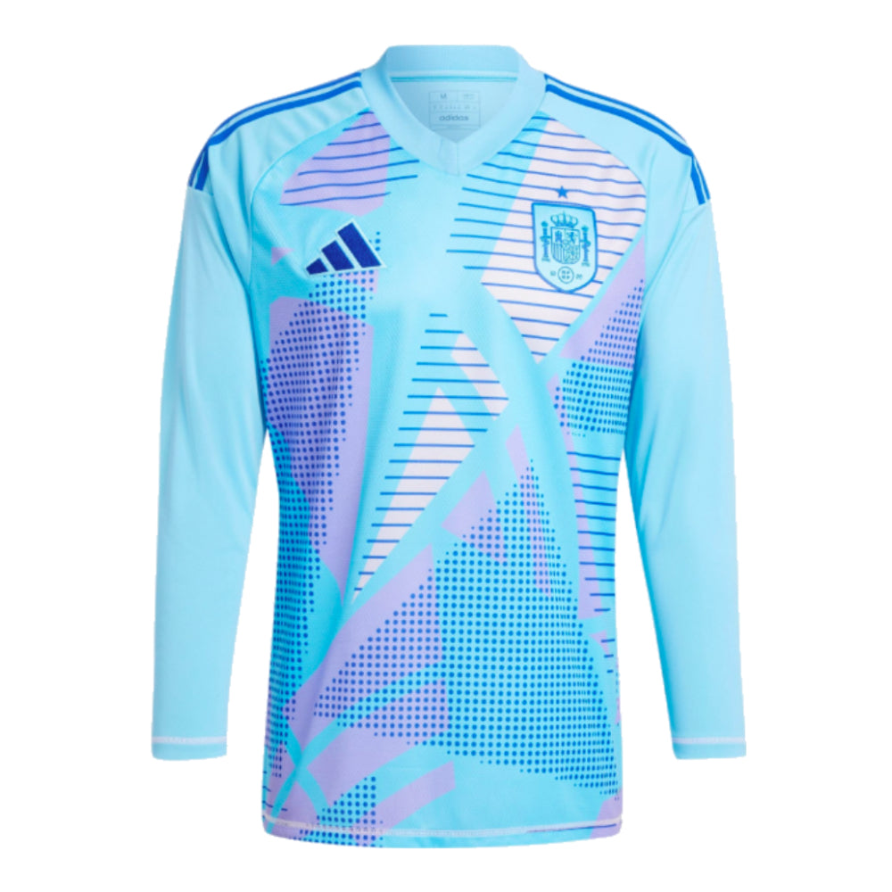 2024-2025 Spain Home LS Goalkeeper Shirt (Semi Blue)_0