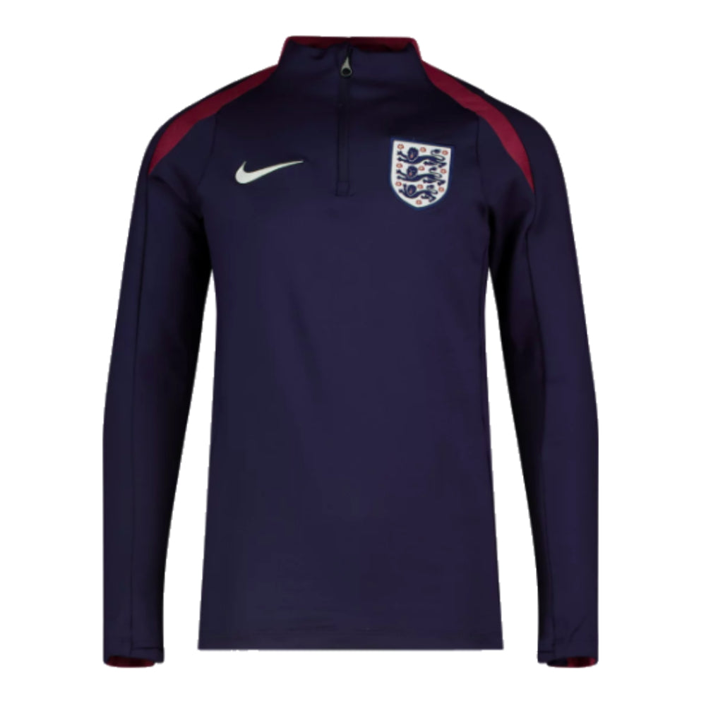 2024-2025 England Strike Drill Training Top (Navy) - Kids_0