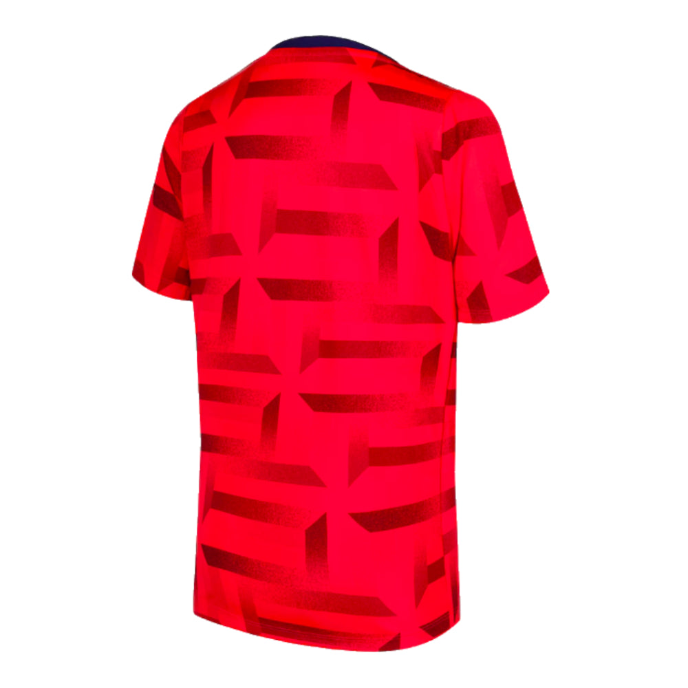 2024-2025 England Dri-FIT Pre-Match Shirt (Red)_1
