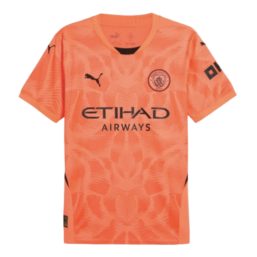 2024-2025 Man City Home Goalkeeper Shirt (Neon Sun)_0
