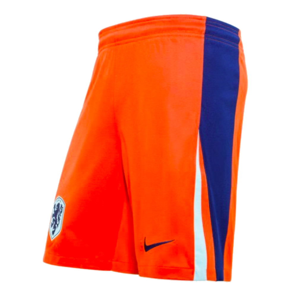 2024-2025 Netherlands Home Shorts (Orange) - Kids_0