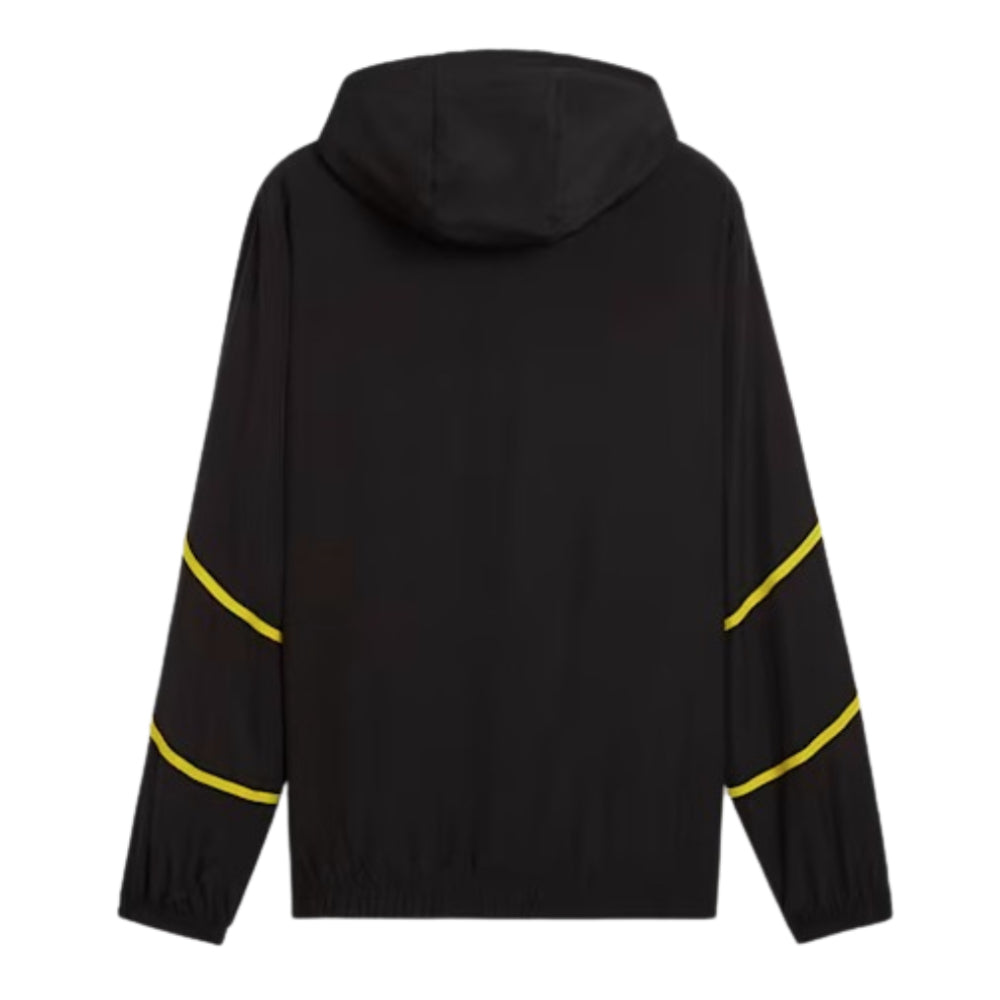 2024-2025 Borussia Dortmund Prematch Woven Jacket (Black)_1