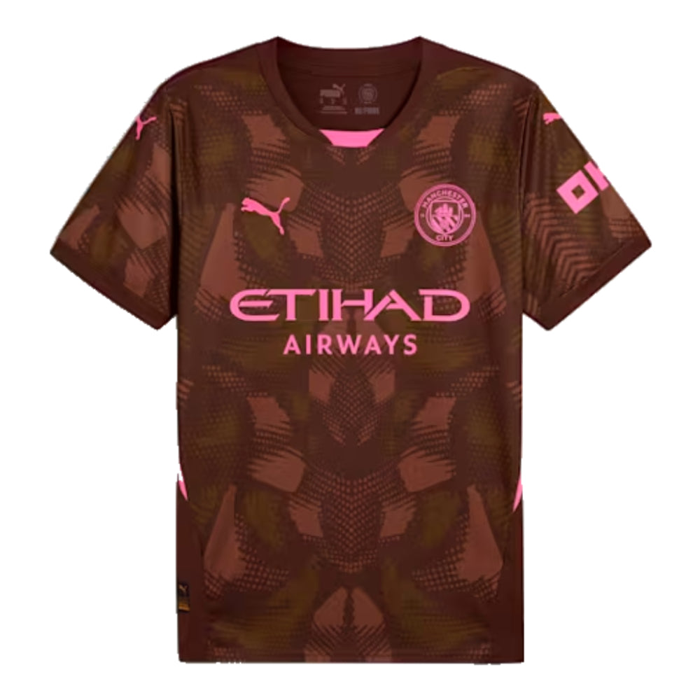 2024-2025 Man City Third Goalkeeper Shirt (Espresso Brown)_0