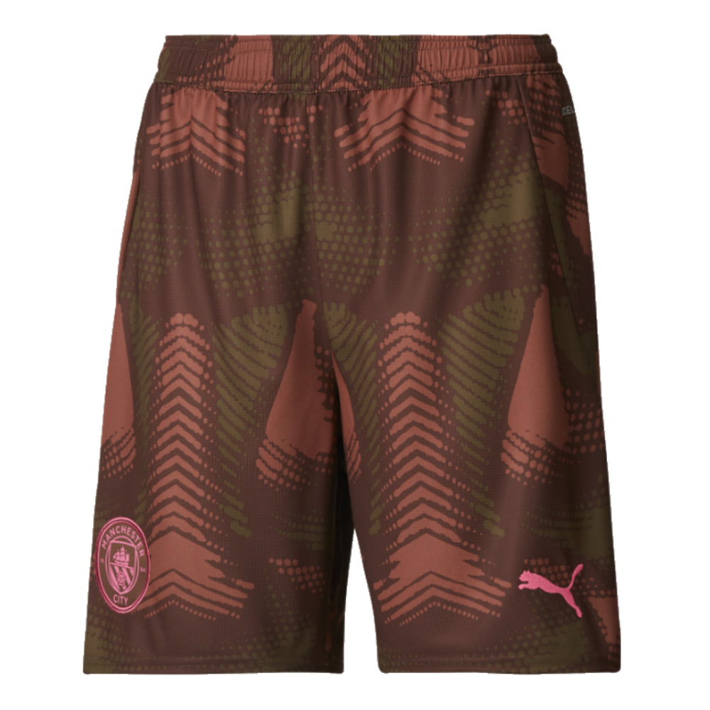 2024-2025 Man City Third Goalkeeper Shorts (Espresso Brown)_0