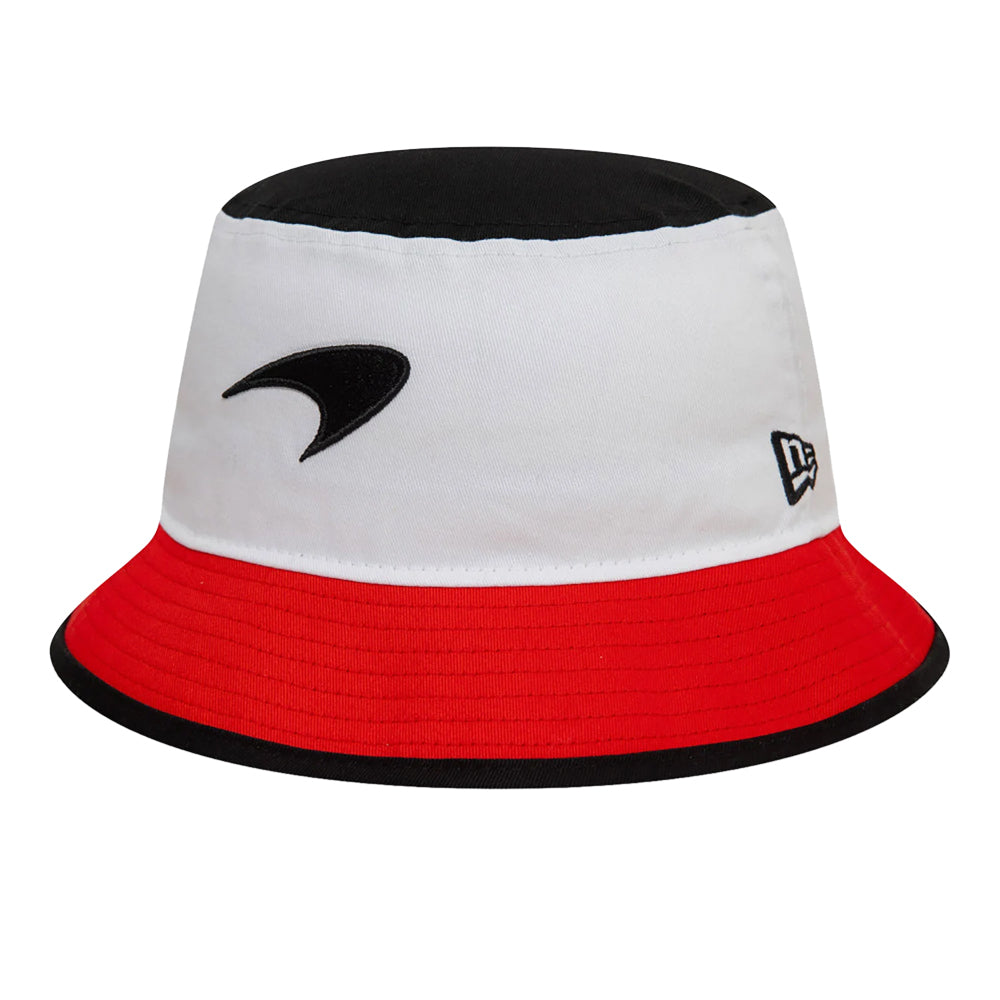 2024 McLaren Monaco Tapered Bucket Hat (White) - Medium_0