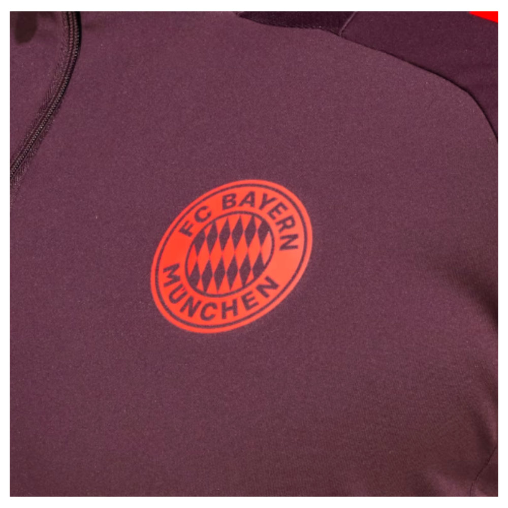 2024-2025 Bayern Munich Training Top (Shadow Maroon)_1