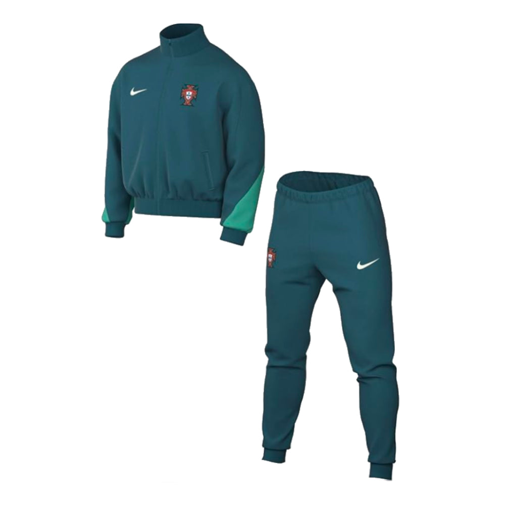 2024-2025 Portugal Dri-Fit Strike Tracksuit (Green)_0