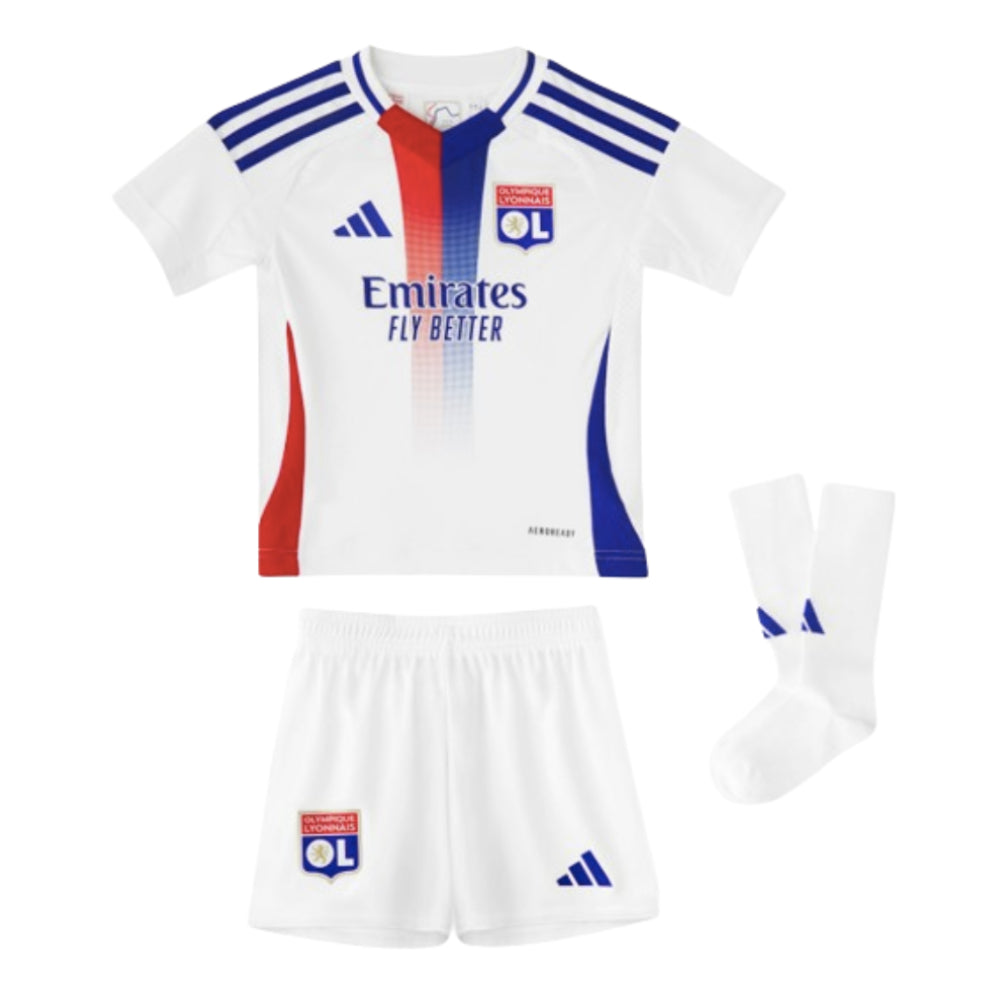 2024-2025 Olympique Lyon Home Mini Kit_0