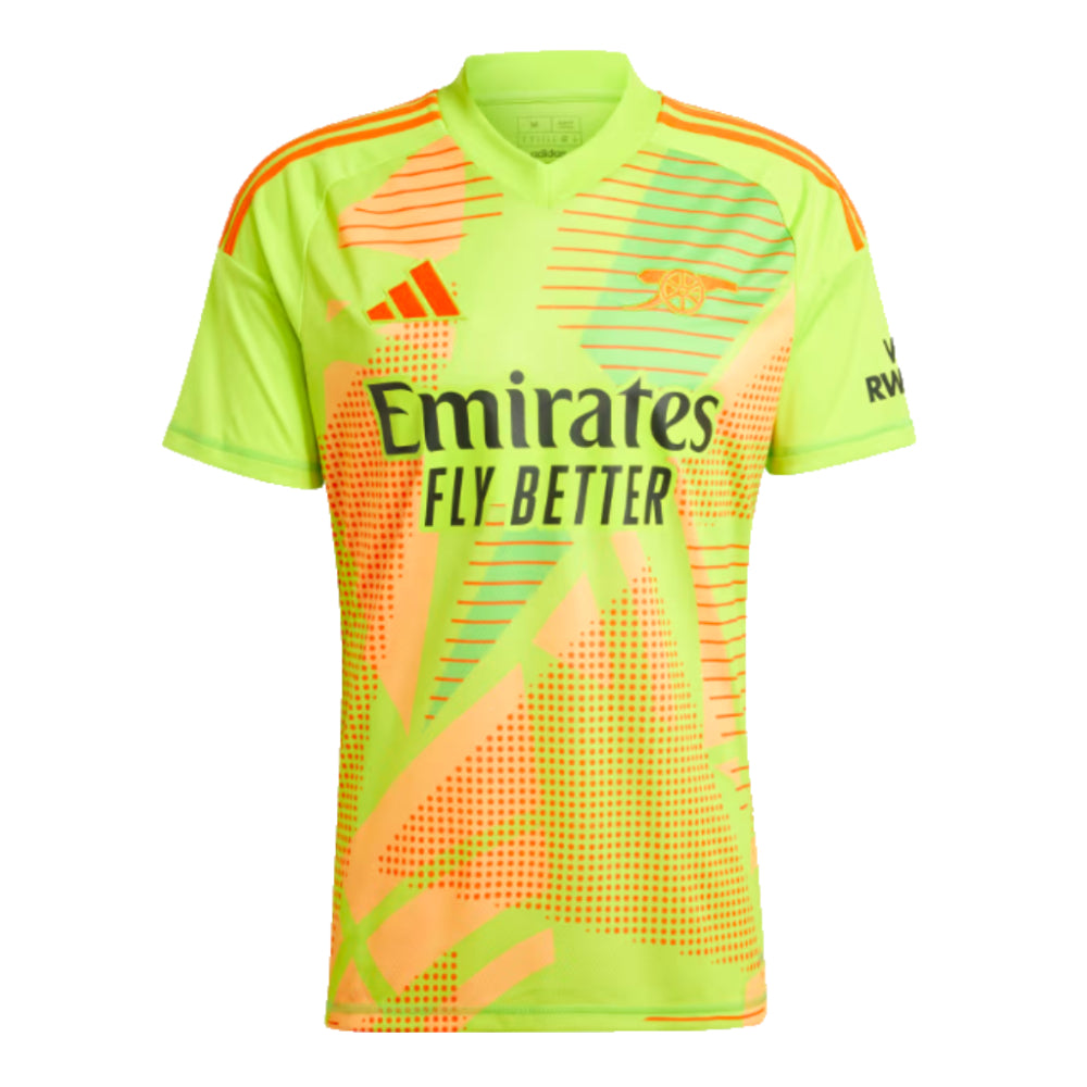 2024-2025 Arsenal Home Goalkeeper Shirt (Yellow)_0