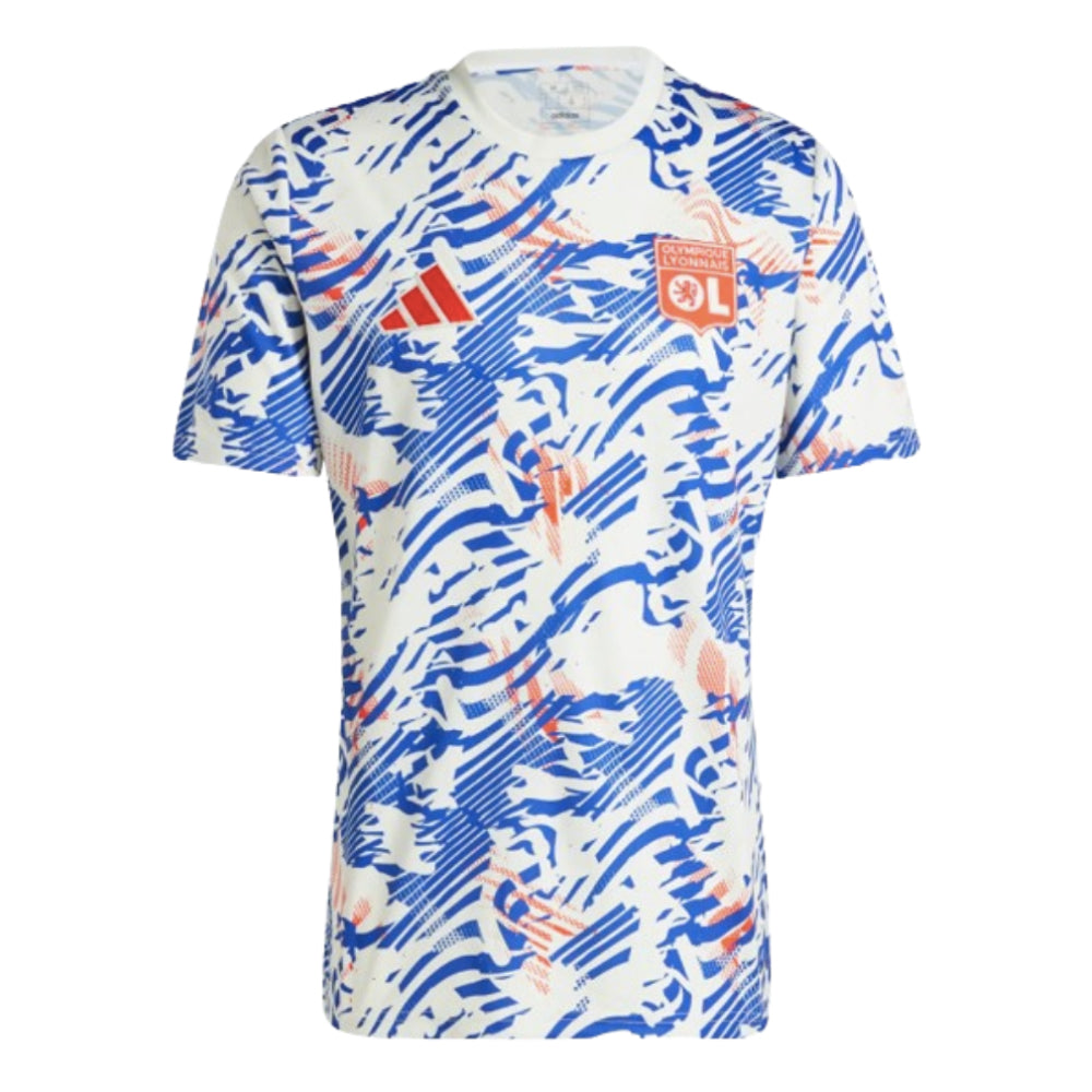 2024-2025 Olympique Lyon Pre-Match Shirt (White)_0