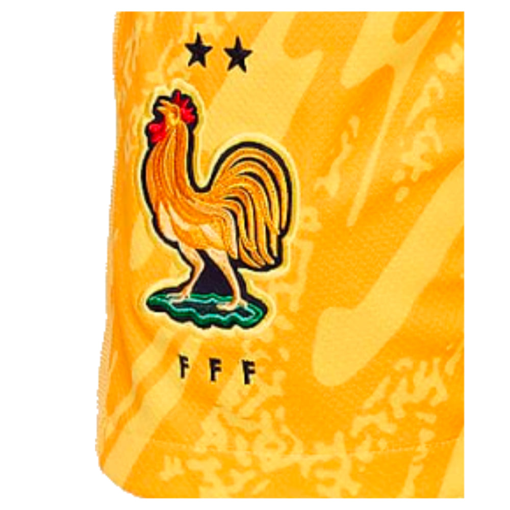 2024-2025 France Home Goalkeeper Shorts (Kids)_1