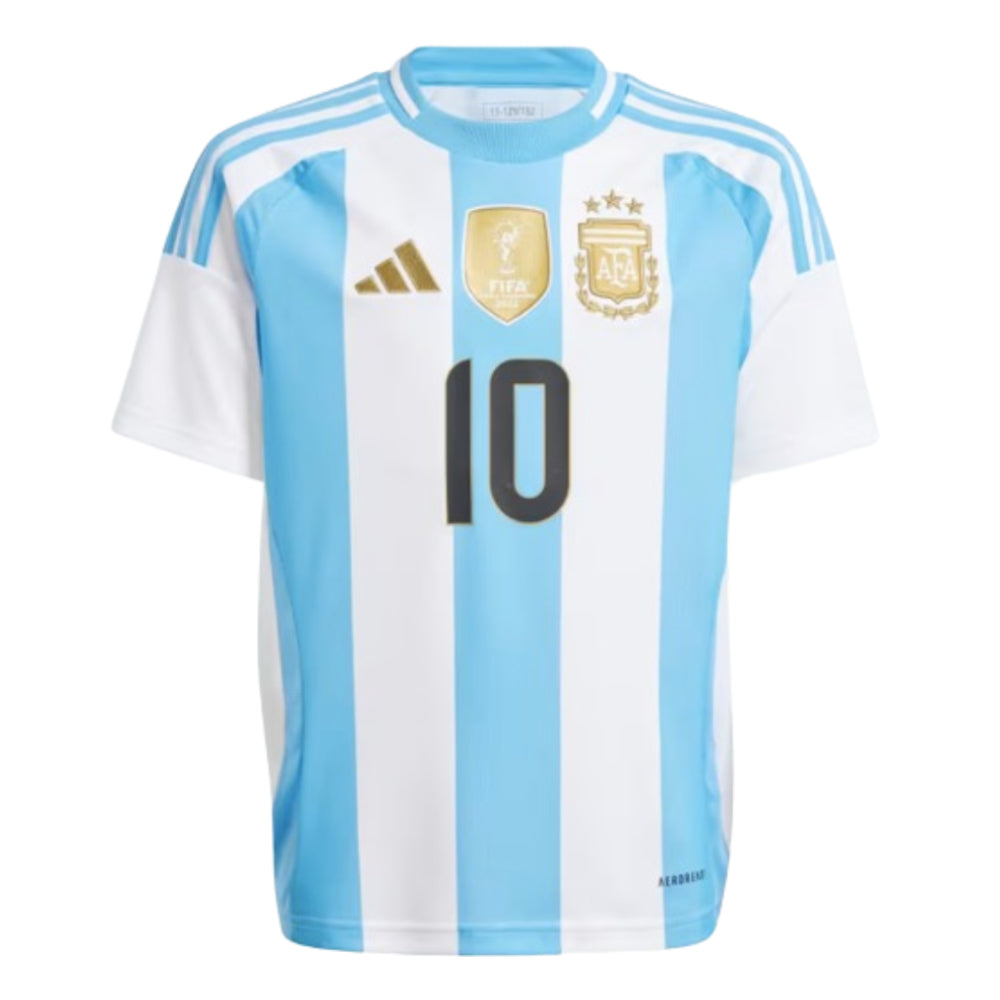 2024-2025 Argentina Lionel Messi Home Shirt - Kids_1