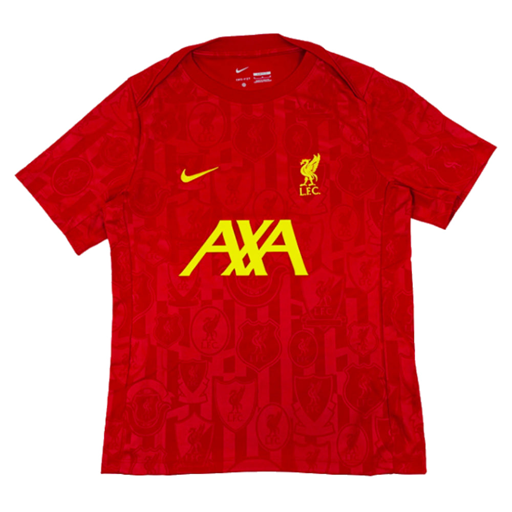 2024-2025 Liverpool Dri-Fit Pre-Match Shirt (Red)_0