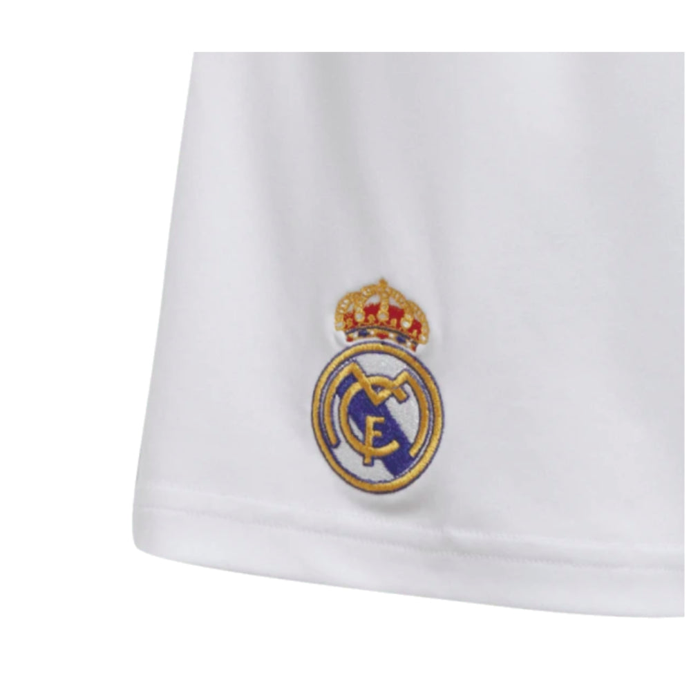 2024-2025 Real Madrid Home Shorts (White) - Kids_1