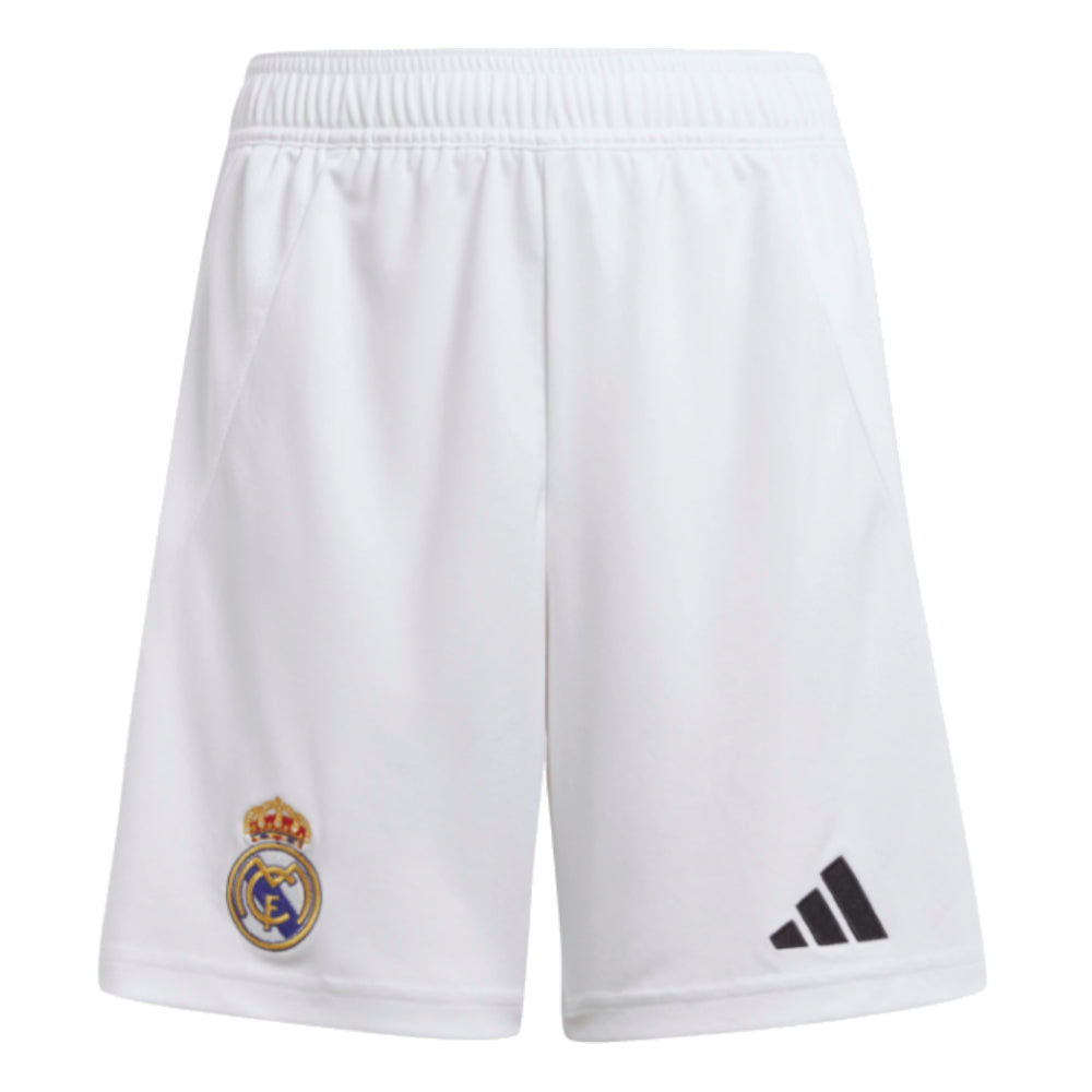 2024-2025 Real Madrid Home Shorts (White) - Kids_0