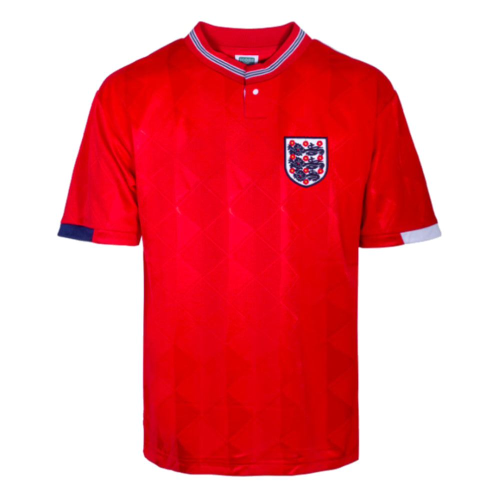 England 1989 Away Retro Shirt_0