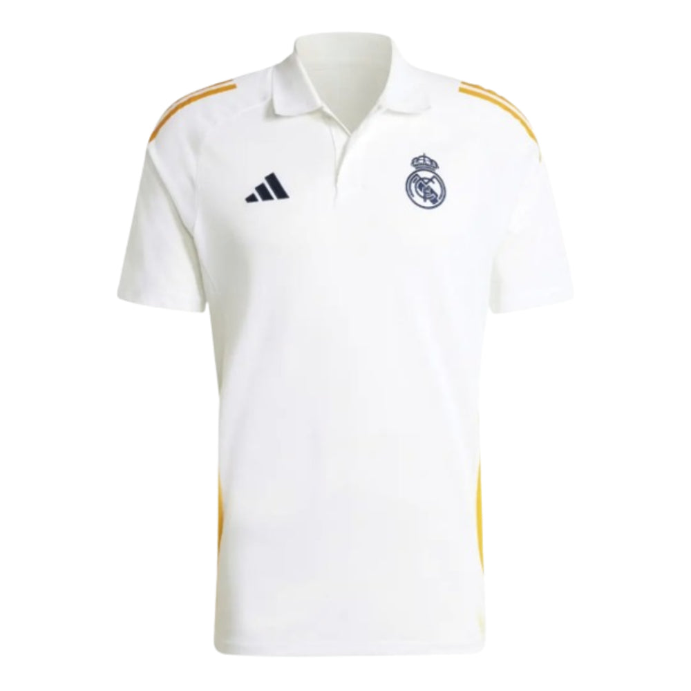 2024-2025 Real Madrid Polo Shirt (White)_0