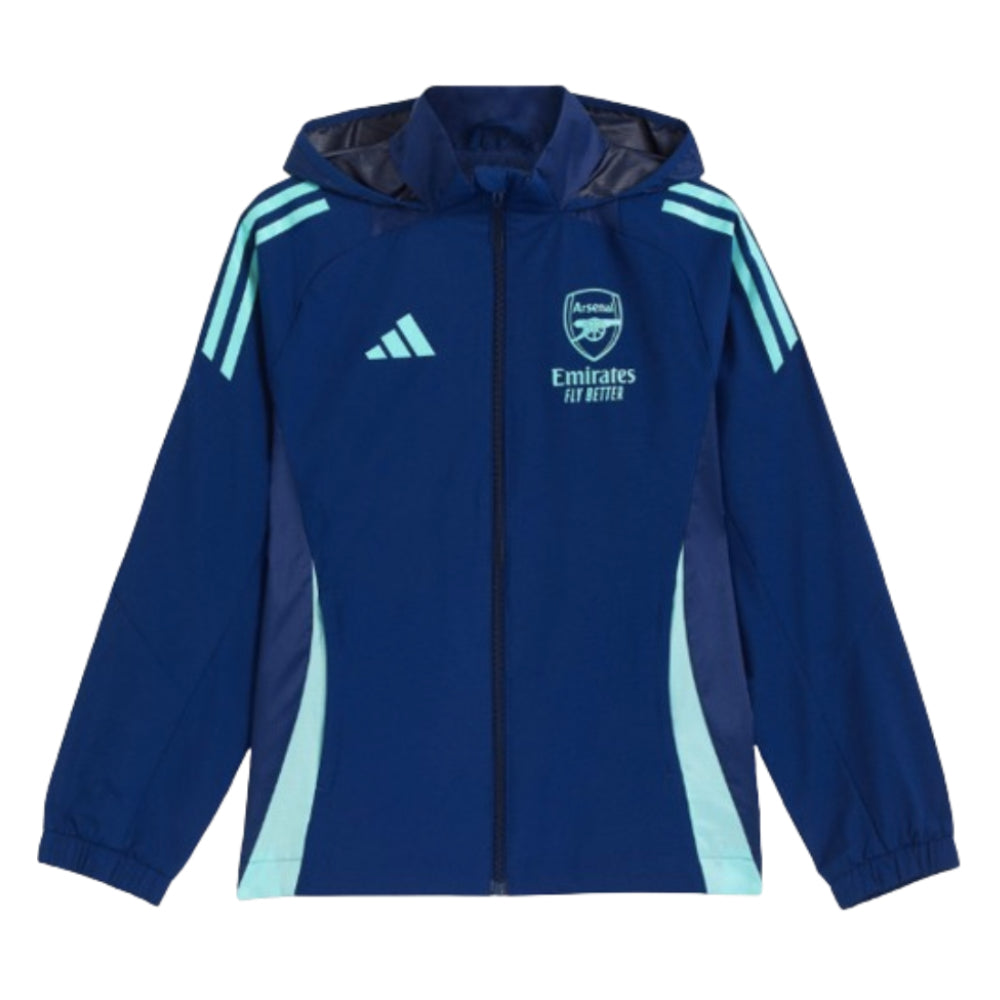 2024-2025 Arsenal Allweather Jacket (Night Sky) - Kids_0