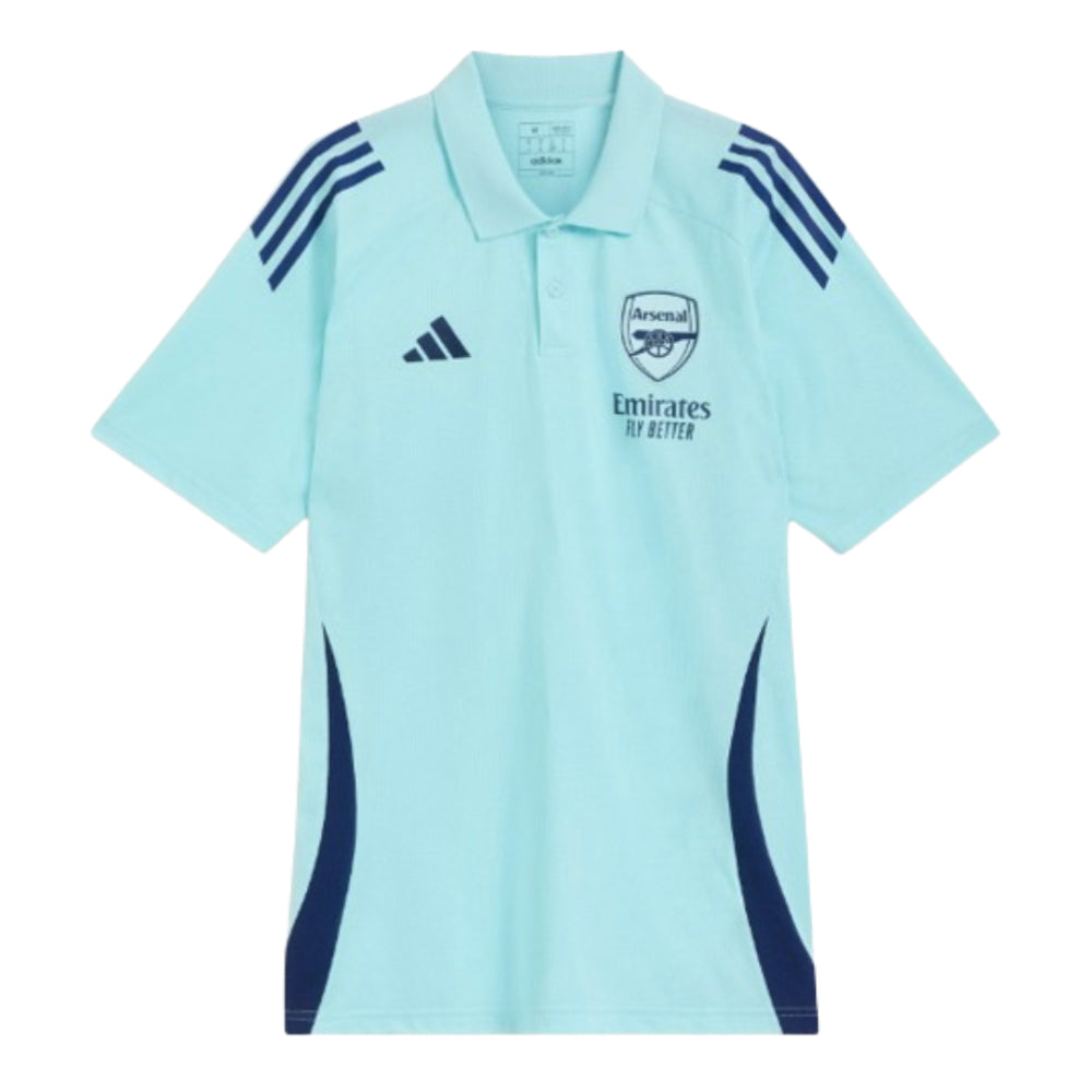 2024-2025 Arsenal Polo Shirt (Clear Aqua)_0