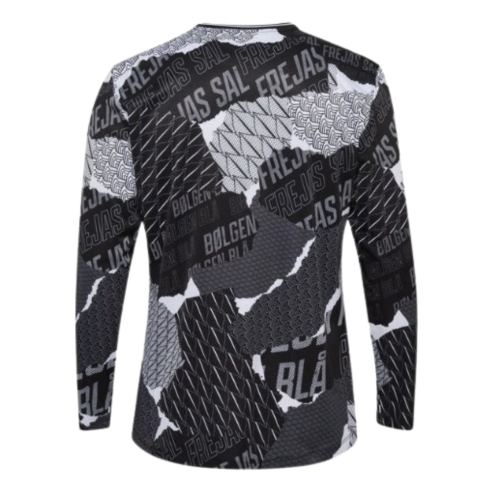 2024-2025 Denmark Pre-Game Crew Neck L/S (Black)_1