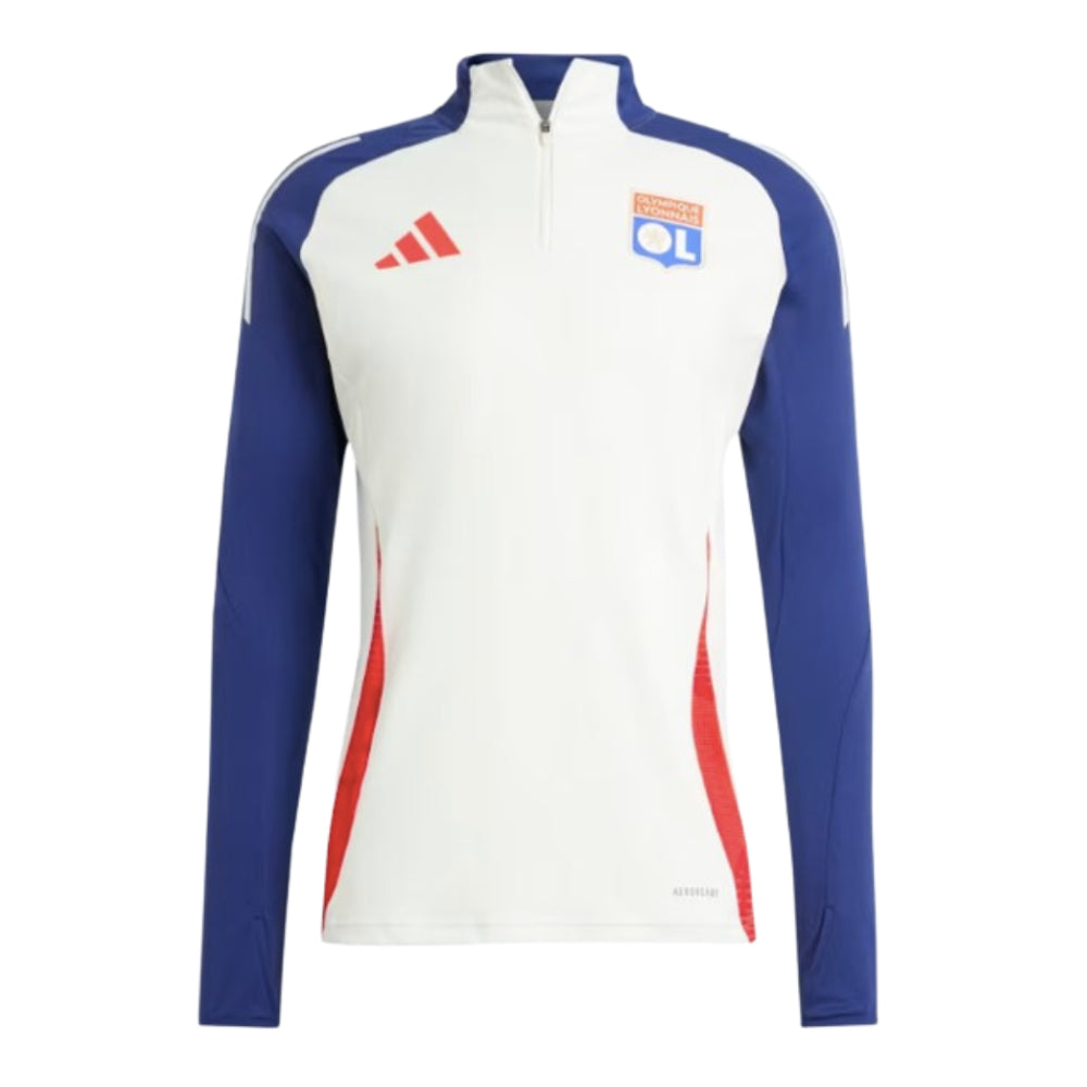 2024-2025 Olympique Lyon Training Top (White Tint)_0