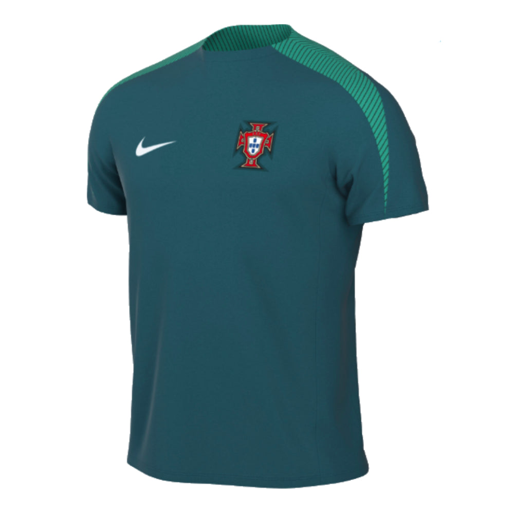 2024-2025 Portugal Dri-FIT Pre-Match Shirt (Green)_0