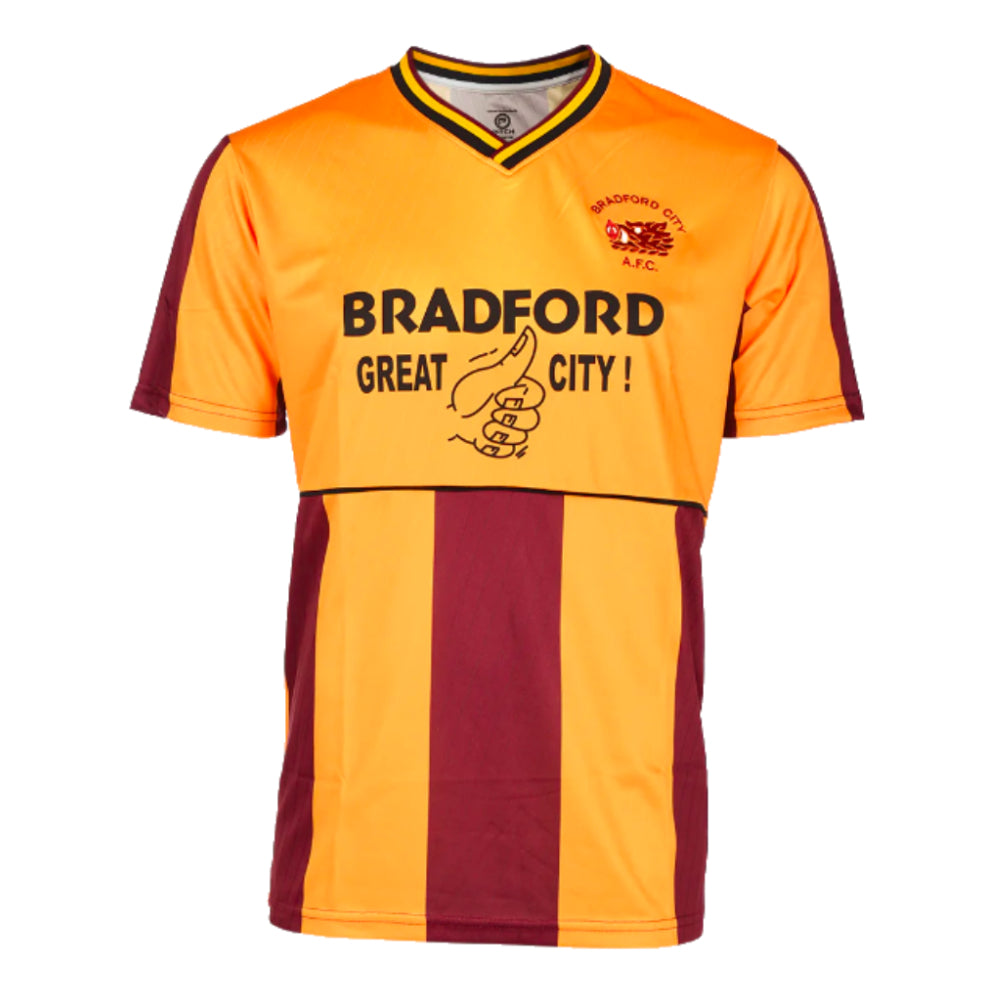 1987-1988 Bradford City Home Retro Shirt_0