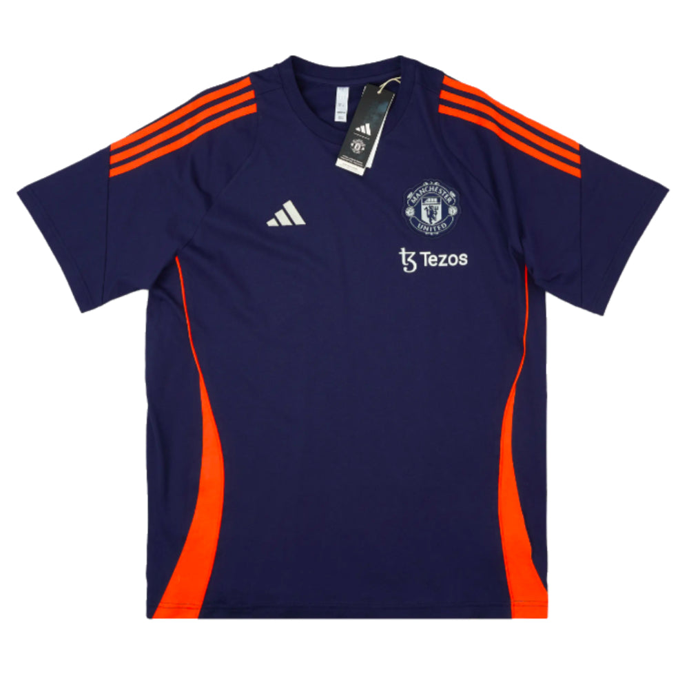 2024-2025 Man Utd Training Tee (Night Indigo)_0