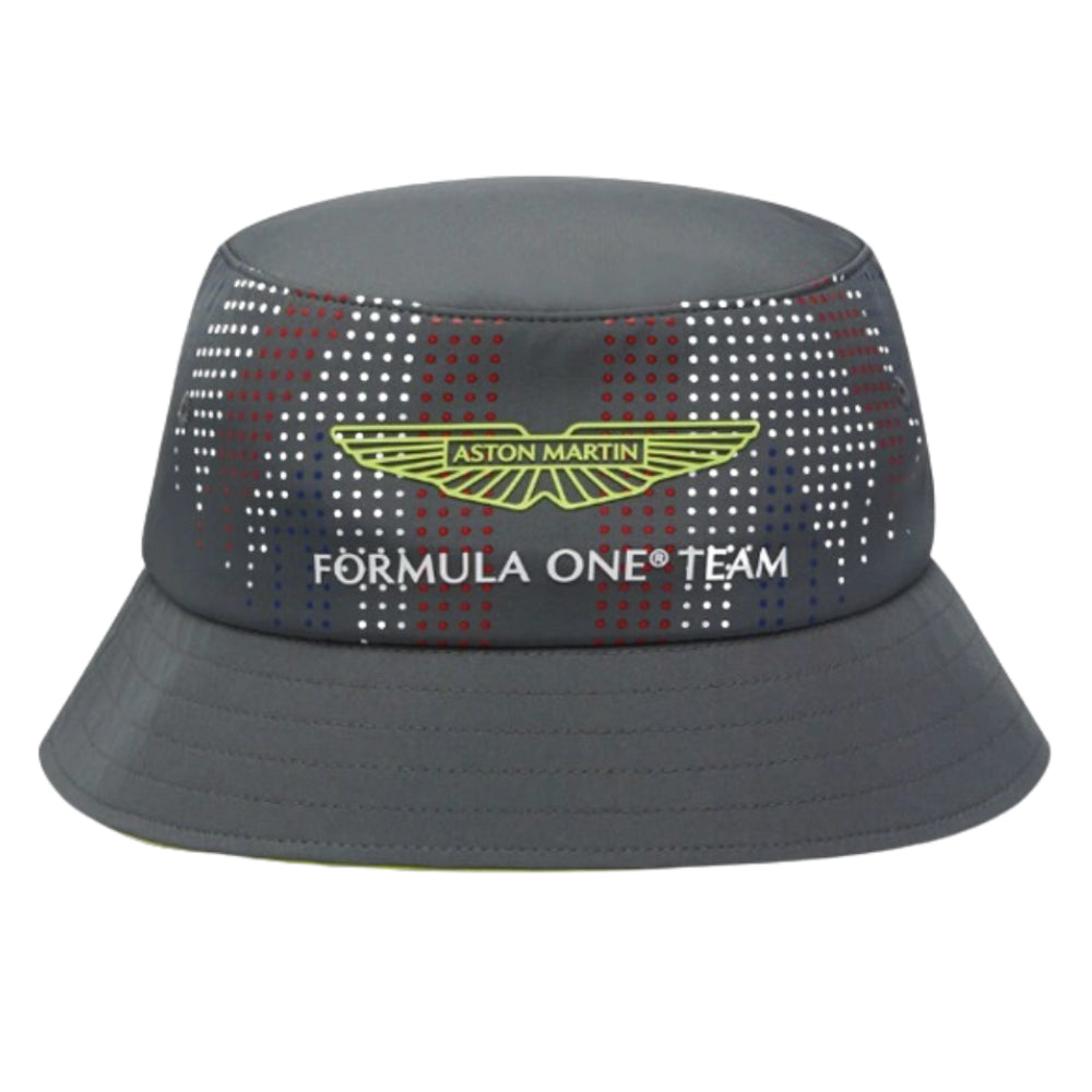 2024 Aston Martin Team Silverstone Bucket Hat - Dark Grey_0