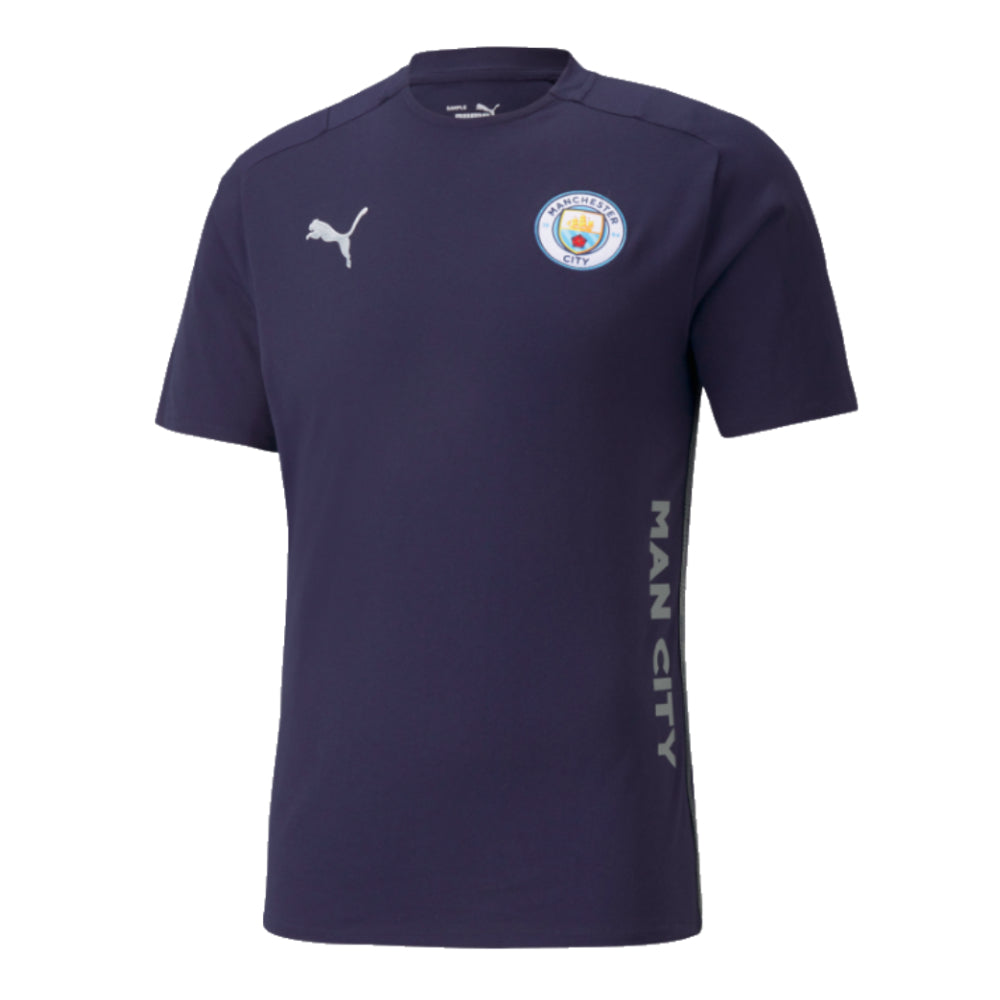 2024-2025 Man City Casuals Tee (Navy)_0