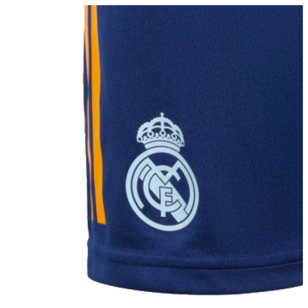 2024-2025 Real Madrid Training Shorts (Navy) - Kids_1