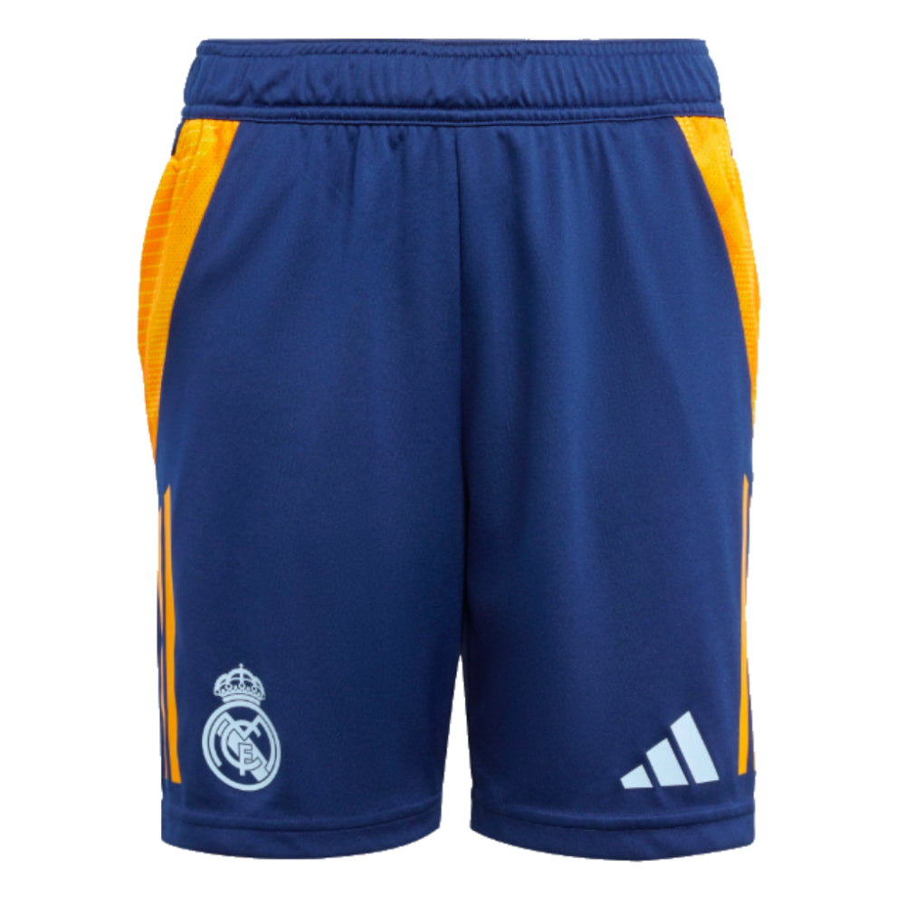 2024-2025 Real Madrid Training Shorts (Navy) - Kids_0