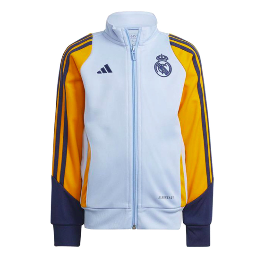 2024-2025 Real Madrid Tracksuit (Glow Blue) - Infants_1