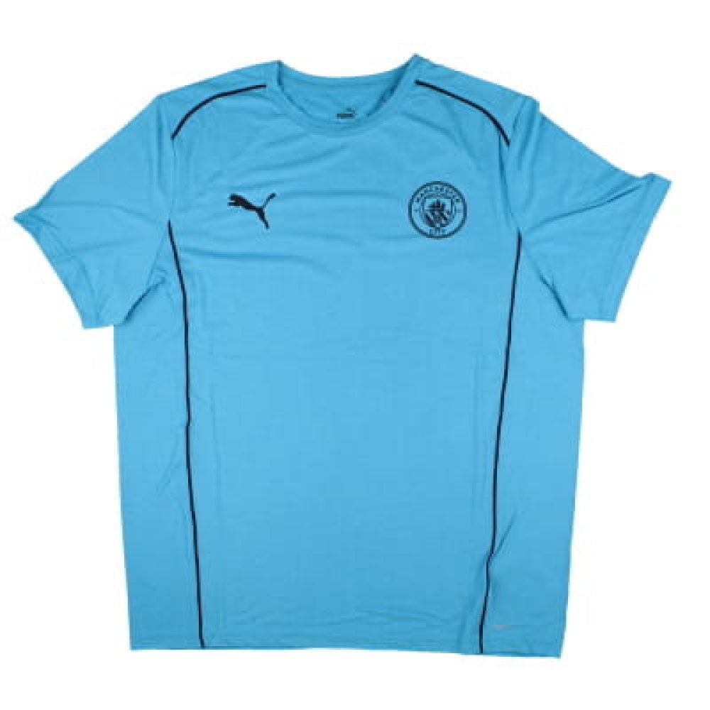 2024-2025 Man City Casuals Tee (Magic Blue)_0